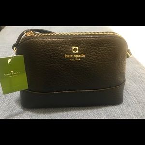 kate spade Southport Avenue Hanna Crossbody Black